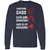 Awesome Dad Fathers Day Long Sleeve T-Shirt - Navy - 2