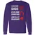 Awesome Dad Fathers Day Long Sleeve T-Shirt - Purple - 13