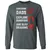Awesome Dad Fathers Day Long Sleeve T-Shirt - Dark Heather - 15