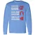 Awesome Dad Fathers Day Long Sleeve T-Shirt - Carolina Blue - 12