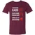Awesome Dad Fathers Day Unisex V-Neck T-Shirt - Maroon - 6