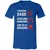 Awesome Dad Fathers Day Unisex V-Neck T-Shirt - True Royal - 4