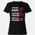 Awesome Dad Fathers Day Women's T-Shirt - Black - 1