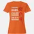 Awesome Dad Fathers Day Women's T-Shirt - Orange - 11