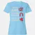 Awesome Dad Fathers Day Women's T-Shirt - Light Blue - 8