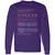 Backend Developer Stats Long Sleeve T-Shirt - Purple - 13