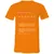 Backend Developer Stats Unisex V-Neck T-Shirt - Orange - 11