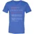 Backend Developer Stats Unisex V-Neck T-Shirt - Heather True Royal - 14