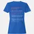 Backend Developer Stats Women's T-Shirt - Royal - 14