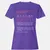 Backend Developer Stats Women's T-Shirt - Purple - 12