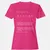 Backend Developer Stats Women's T-Shirt - Heliconia - 6