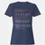 Backend Developer Stats Women's T-Shirt - Navy - 10