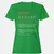 Backend Developer Stats Women's T-Shirt - Irish Green - 7