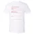 Accountant Stats Premium Unisex T-Shirt - White - 4