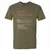 Accountant Stats Premium Unisex T-Shirt - Military Green - 5