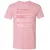 Accountant Stats Premium Unisex T-Shirt - Light Pink - 3