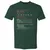 Accountant Stats Premium Unisex T-Shirt - Forest Green - 13