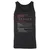Accountant Stats Unisex Jersey Tank - Black - 1