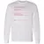 Accountant Stats Long Sleeve T-Shirt - White - 5
