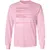 Accountant Stats Long Sleeve T-Shirt - Light Pink - 3