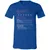 Accountant Stats Unisex V-Neck T-Shirt - True Royal - 4
