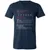 Accountant Stats Unisex V-Neck T-Shirt - Heather Navy - 15