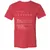 Accountant Stats Unisex V-Neck T-Shirt - Heather Red - 16