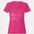 Accountant Stats Women's T-Shirt - Heliconia - 6
