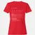 Accountant Stats Women's T-Shirt - Red - 13