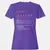 Accountant Stats Women's T-Shirt - Purple - 12
