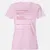 Accountant Stats Women's T-Shirt - Light Pink - 9