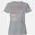 Accountant Stats Women's T-Shirt - Sport Grey - 15