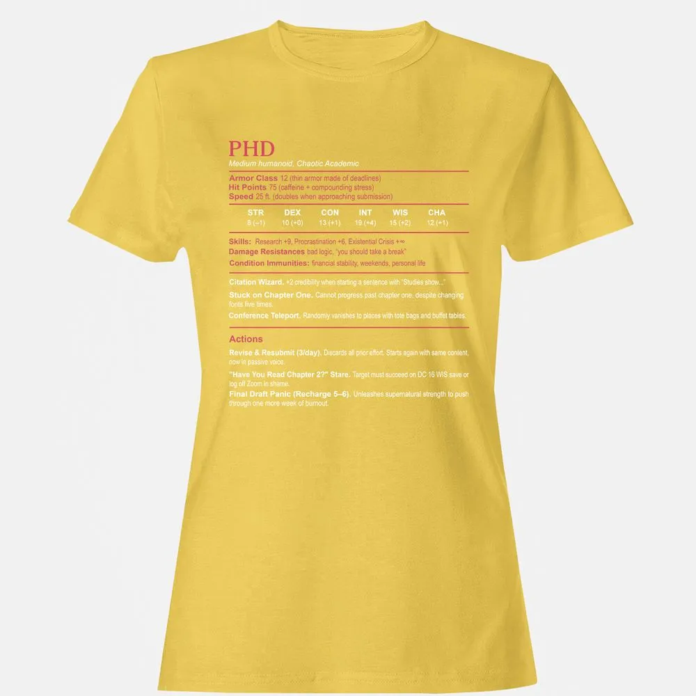 PhD Stats Women's T-Shirt - Daisy - 4
