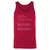 Veteran Stats Unisex Jersey Tank - Red - 11