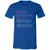 Veteran Stats Unisex V-Neck T-Shirt - True Royal - 4