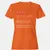 Veteran Stats Women's T-Shirt - Orange - 11