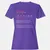 Veteran Stats Women's T-Shirt - Purple - 12