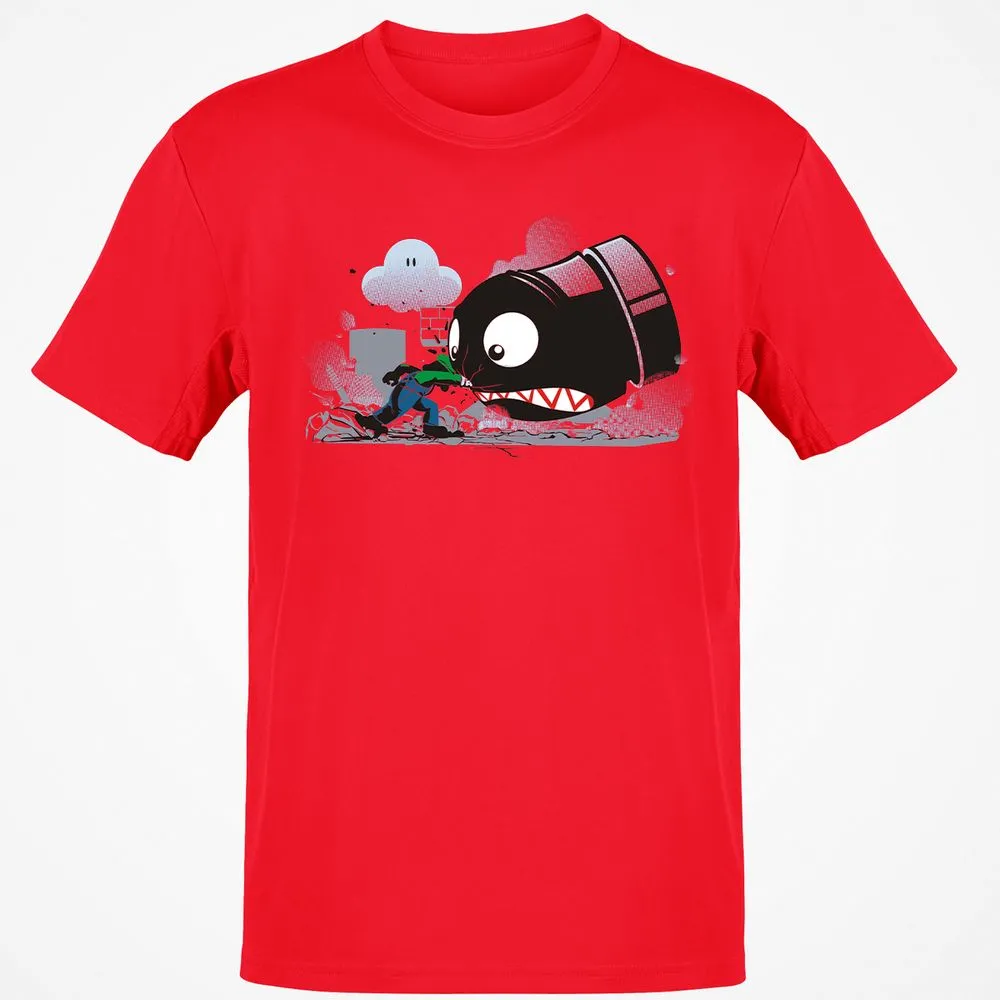Classic Unisex T-Shirt - E1TBTUFH - Red - 10