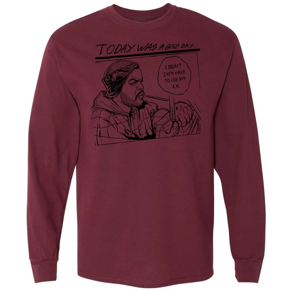 Long Sleeve T-Shirt - FJ13AGTK - Maroon - 11