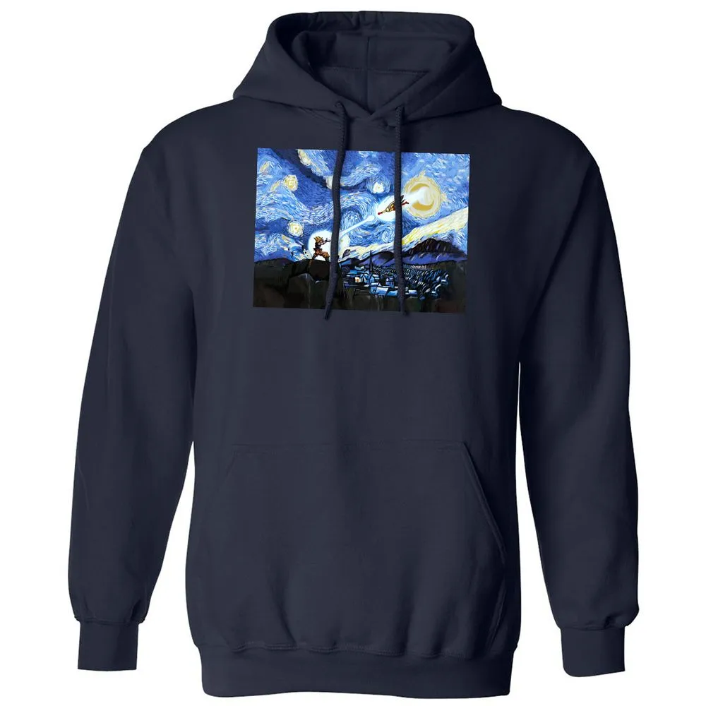 Classic Unisex Hoodie - HNSZQFVY - Navy - 8