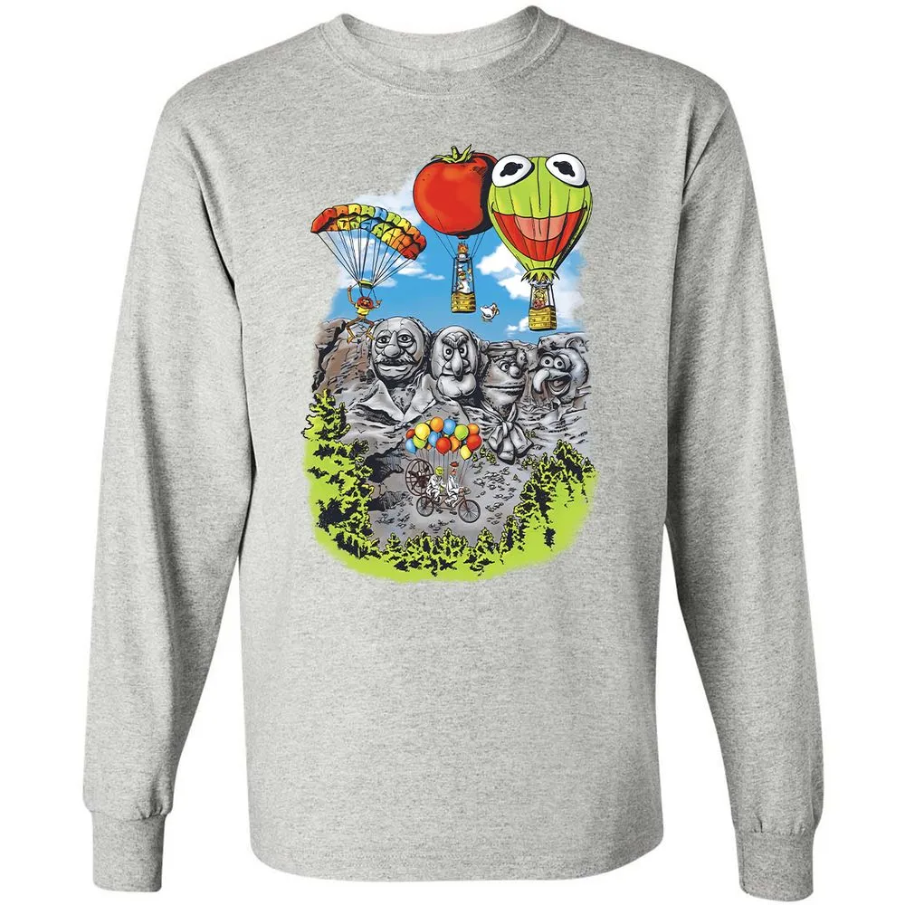 Long Sleeve T-Shirt - 9EVWZ8ZN - Ash - 5