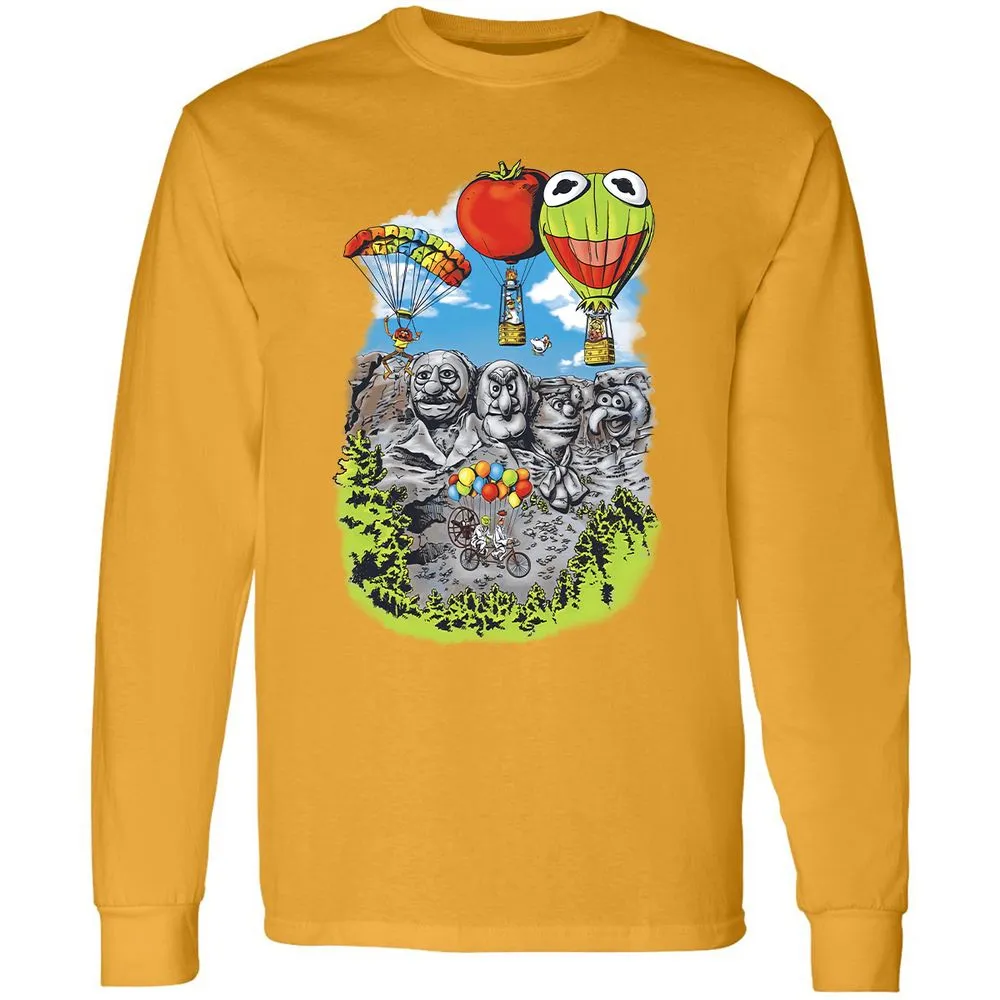 Long Sleeve T-Shirt - 9EVWZ8ZN - Gold - 9