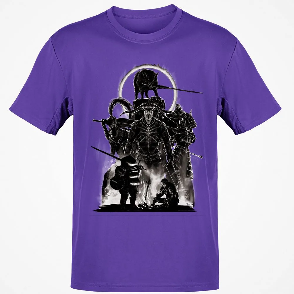 Classic Unisex T-Shirt - 5ZC1UVGX - Purple - 9