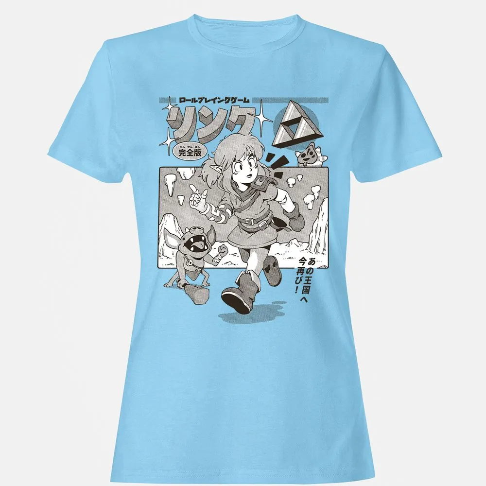 Women's T-Shirt - TD8D2FTB - Light Blue - 8