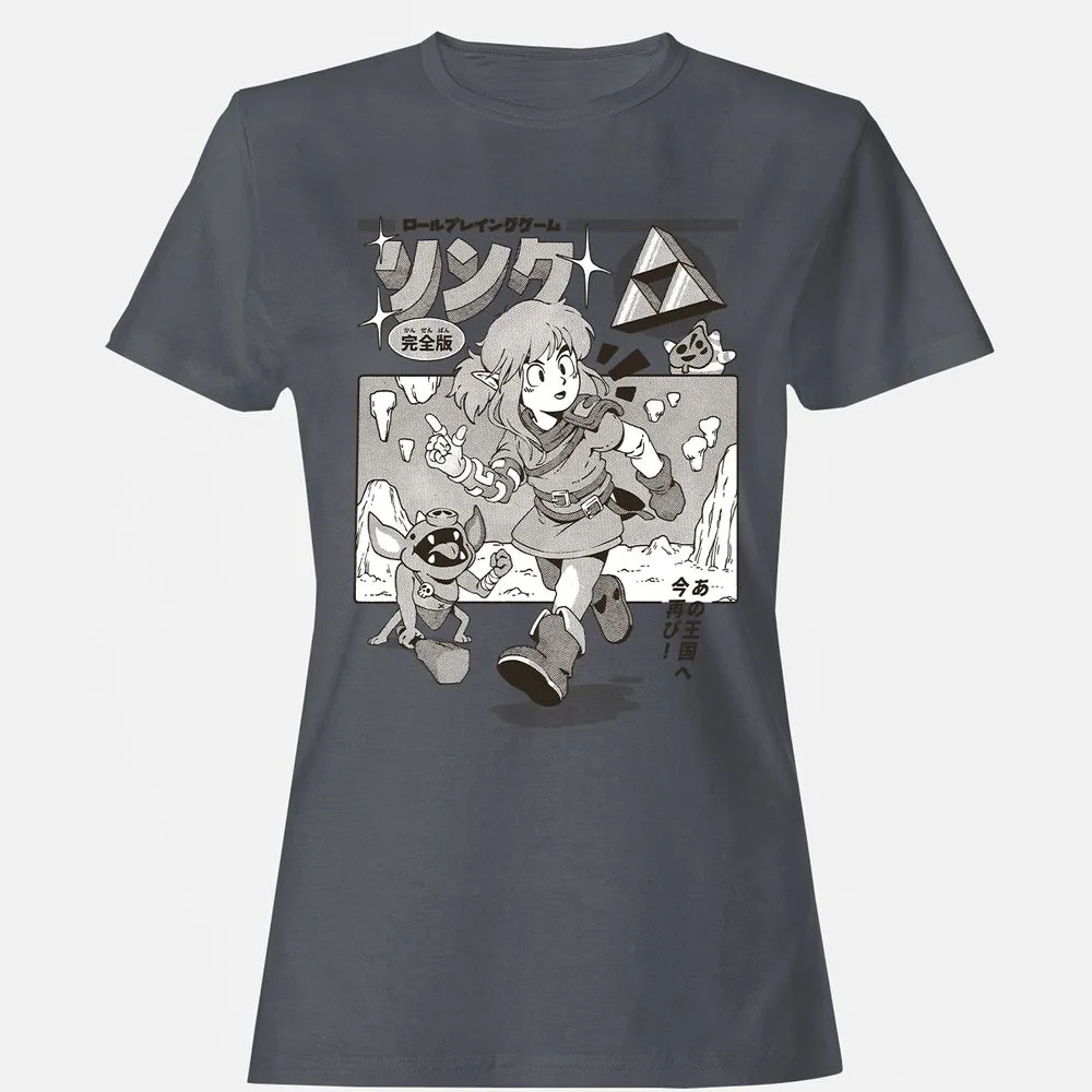 Women's T-Shirt - TD8D2FTB - Dark Heather - 5