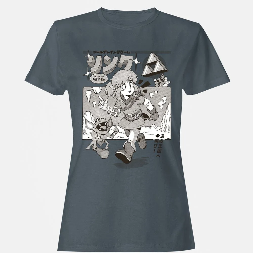 Women's T-Shirt - TD8D2FTB - Charcoal - 3