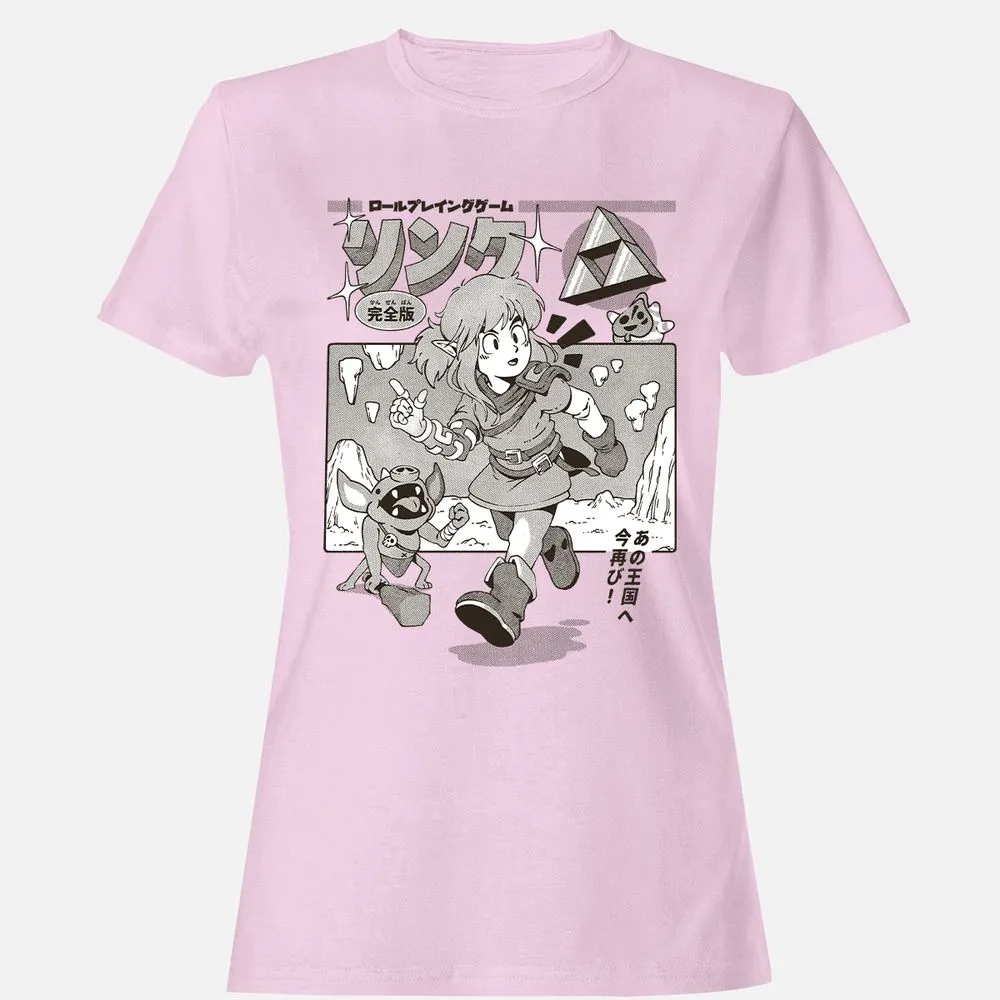 Women's T-Shirt - TD8D2FTB - Light Pink - 9