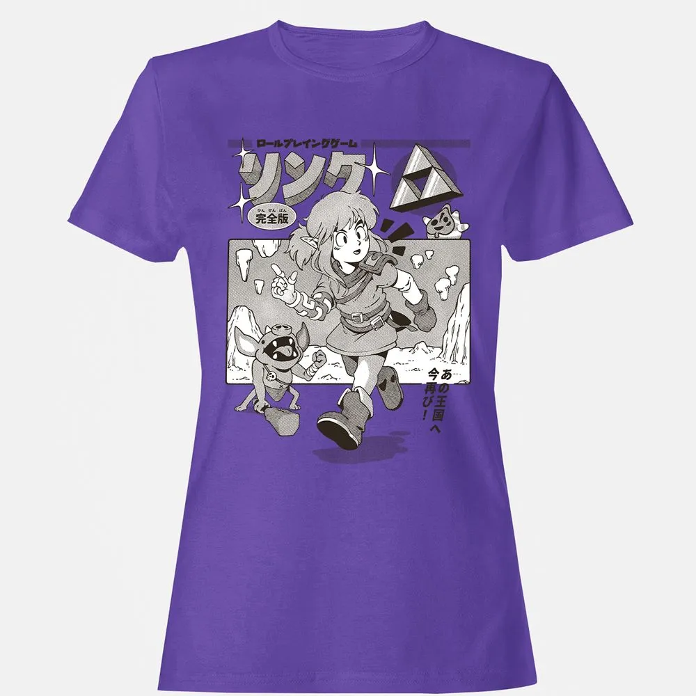 Women's T-Shirt - TD8D2FTB - Purple - 12