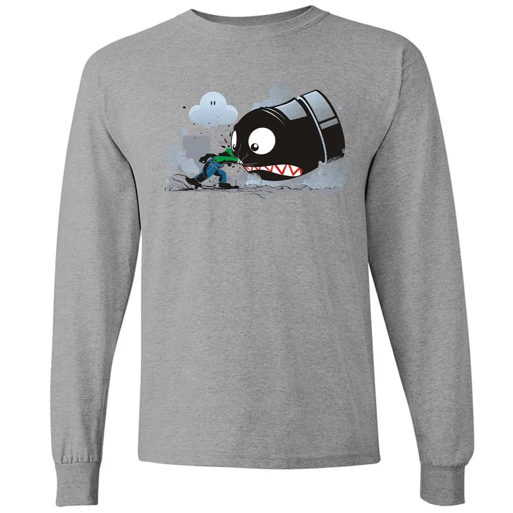 Long Sleeve T-Shirt - 9VVQ4JHY - Graphite Heather - 6