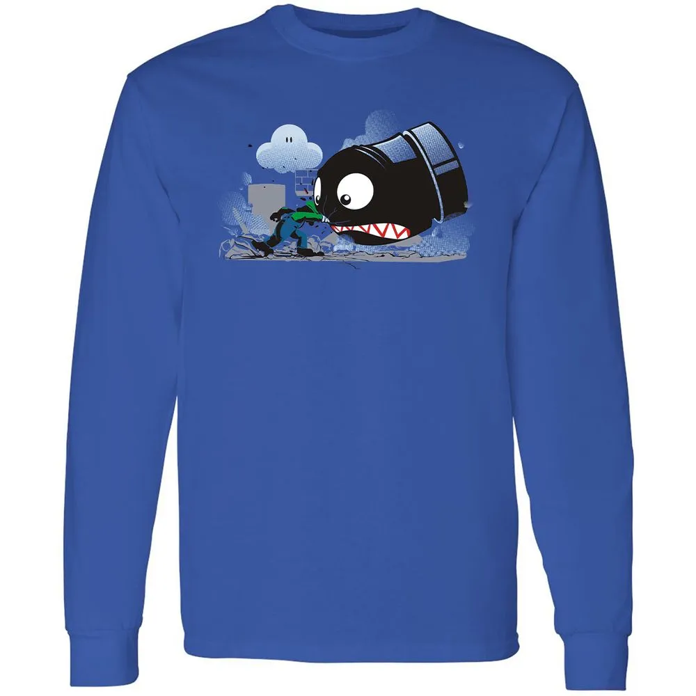 Long Sleeve T-Shirt - 9VVQ4JHY - Royal - 4